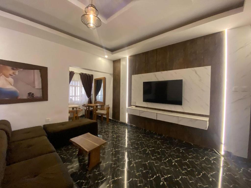 TV a/nebo společenská místnost v ubytování Presken Hotel and Resorts MOJIDI
