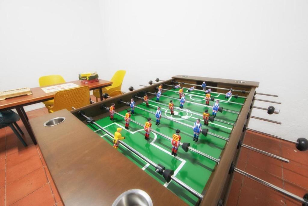 Herní místnost v ubytování OYO Hostal Mich