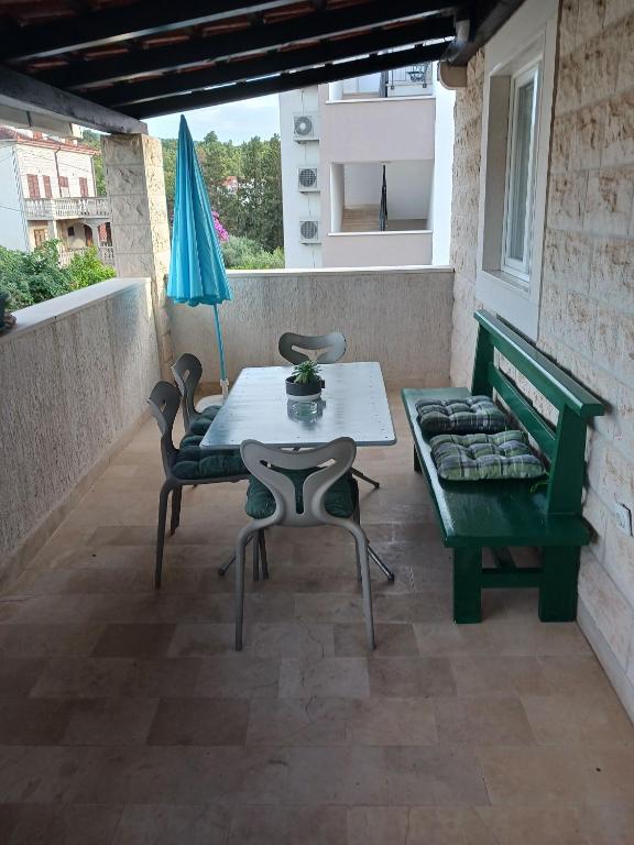 Balkón nebo terasa v ubytování Apartments Marino