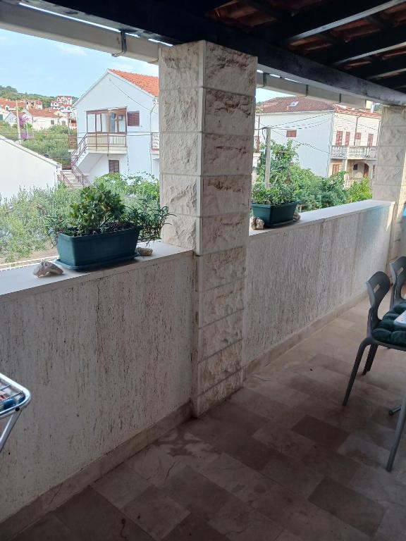 Balkón nebo terasa v ubytování Apartments Marino