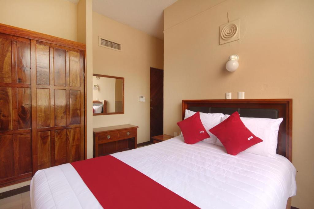 Postel nebo postele na pokoji v ubytování OYO Hotel Totonacapan, Papantla