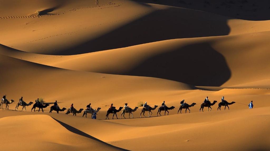 Hosté ubytování Sahara Erg Chebbi Camp