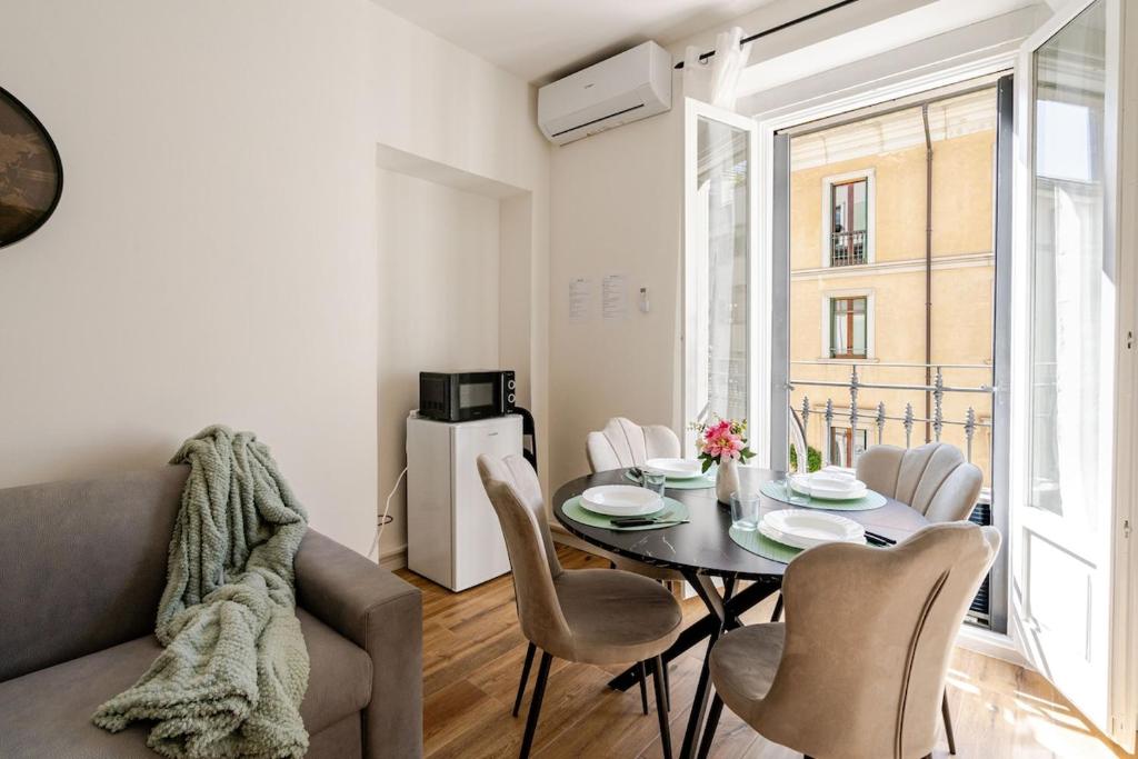 Χώρος καθιστικού στο Appartamento Centrale - a pochi passi dalla Stazione