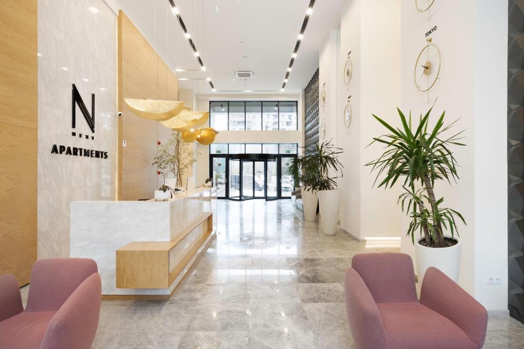 Vstupní hala nebo recepce v ubytování Next Apartments OFFICIAL