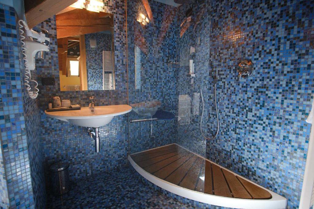 Koupelna v ubytování Hotel Bes & Spa