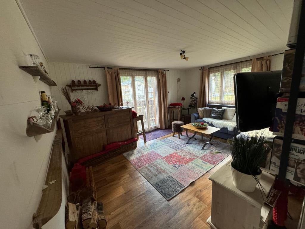 TV a/nebo společenská místnost v ubytování Nevita