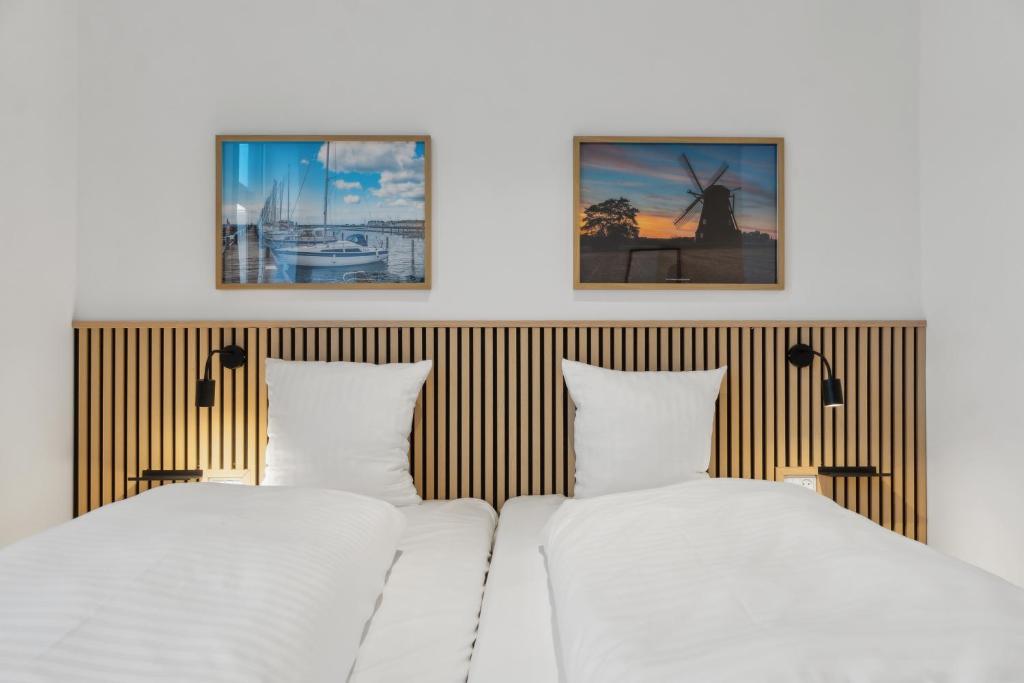Postel nebo postele na pokoji v ubytování Easy Stay