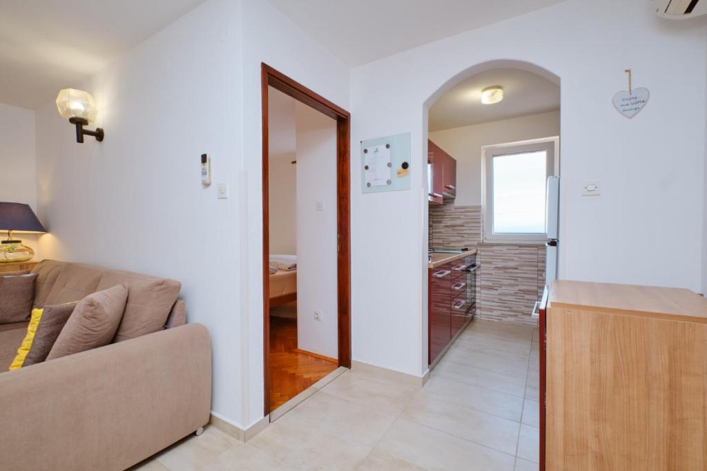 Posezení v ubytování Apartments Katja