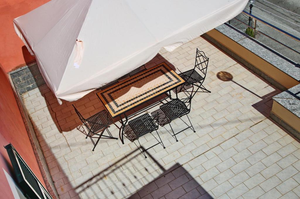 Balkón nebo terasa v ubytování Ardesia apartment