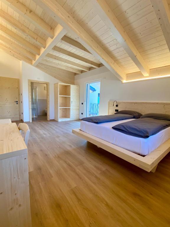 Postel nebo postele na pokoji v ubytování Agritur Casamela