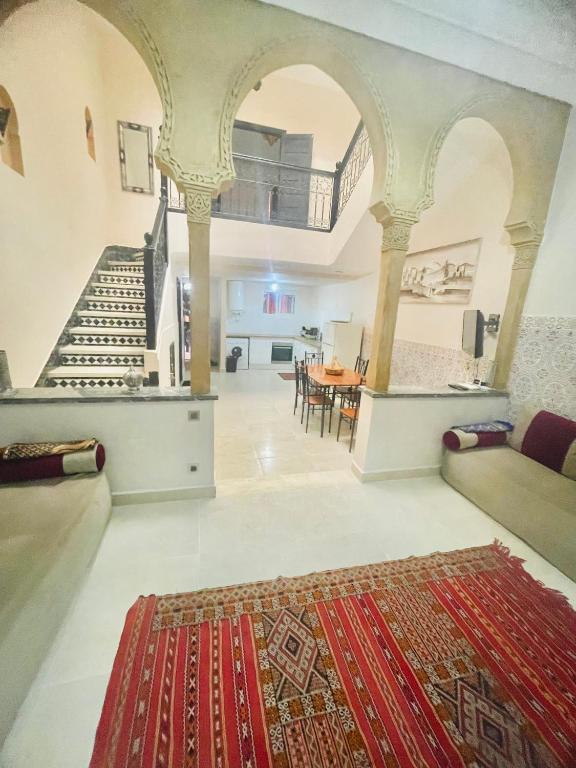 Posezení v ubytování Riad Nour Resorts-Riad Nour Travel