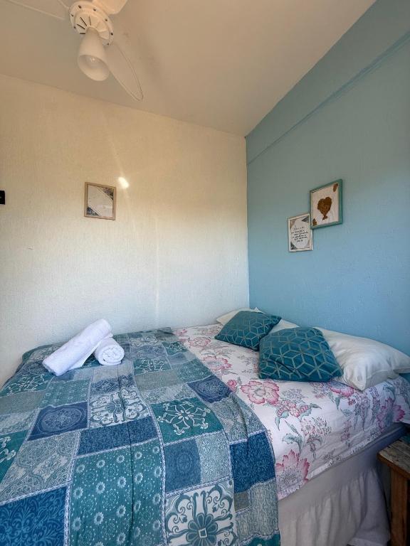 Postel nebo postele na pokoji v ubytování Casa dos Franceses Ilha Grande