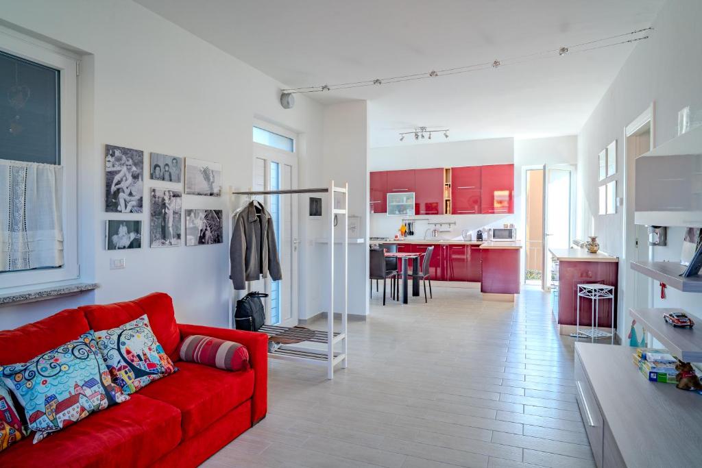 Kuchyň nebo kuchyňský kout v ubytování Casa GIAN