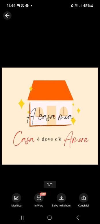 A casa mia