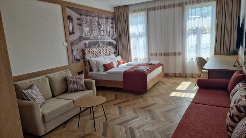 Posezení v ubytování Baš Čaršija Boutique Place