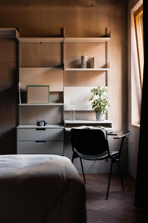 Posezení v ubytování Hôtel Borsari, A Member of Design Hotels