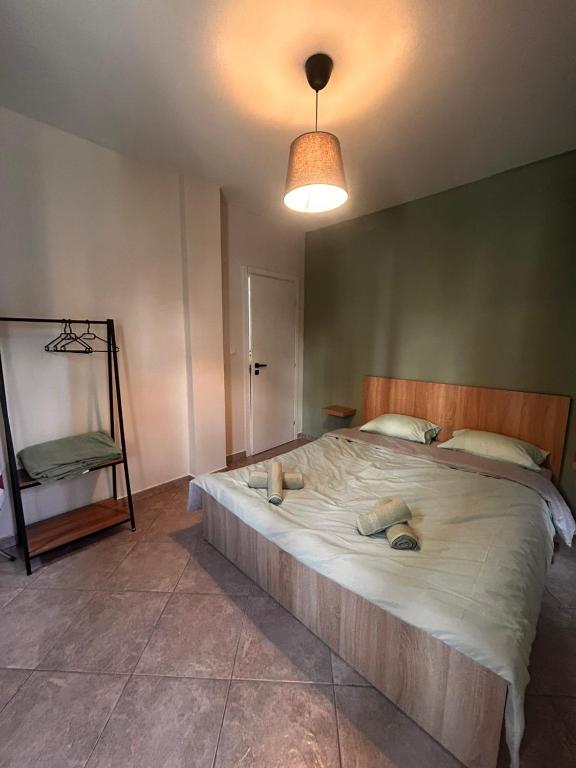 Postel nebo postele na pokoji v ubytování Villa Liolios