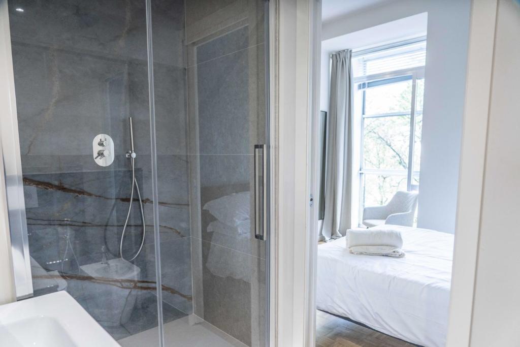 Koupelna v ubytování Giardini Rooms