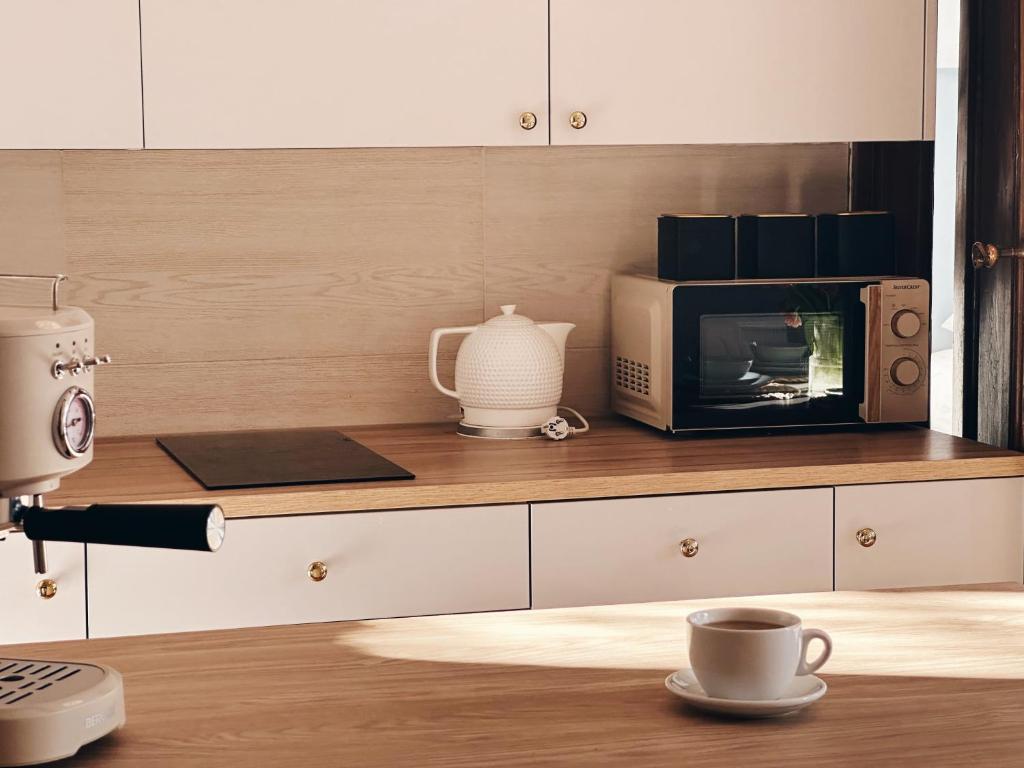 Kuchyňa alebo kuchynka v ubytovaní Best 2 Rest Apartment