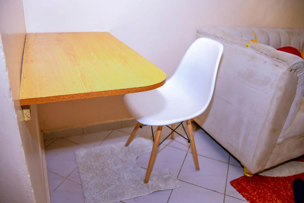 Posezení v ubytování Dasha Studio apartment Bamburi D4