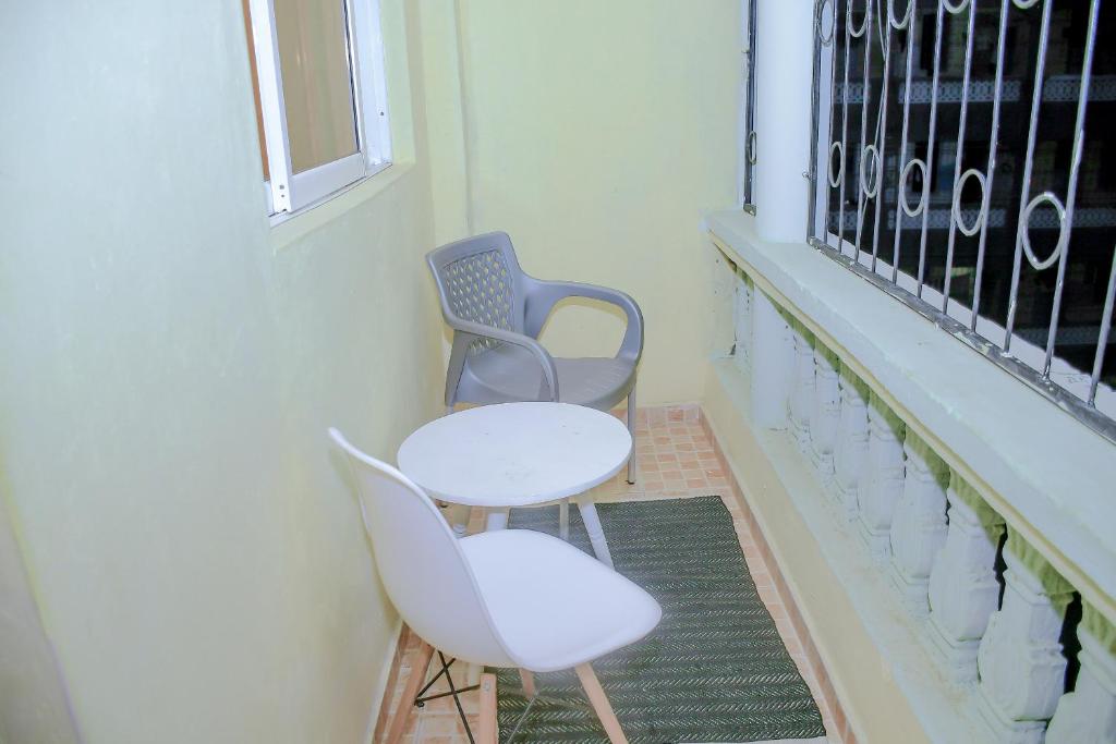 Posezení v ubytování Dasha Studio apartment Bamburi D4
