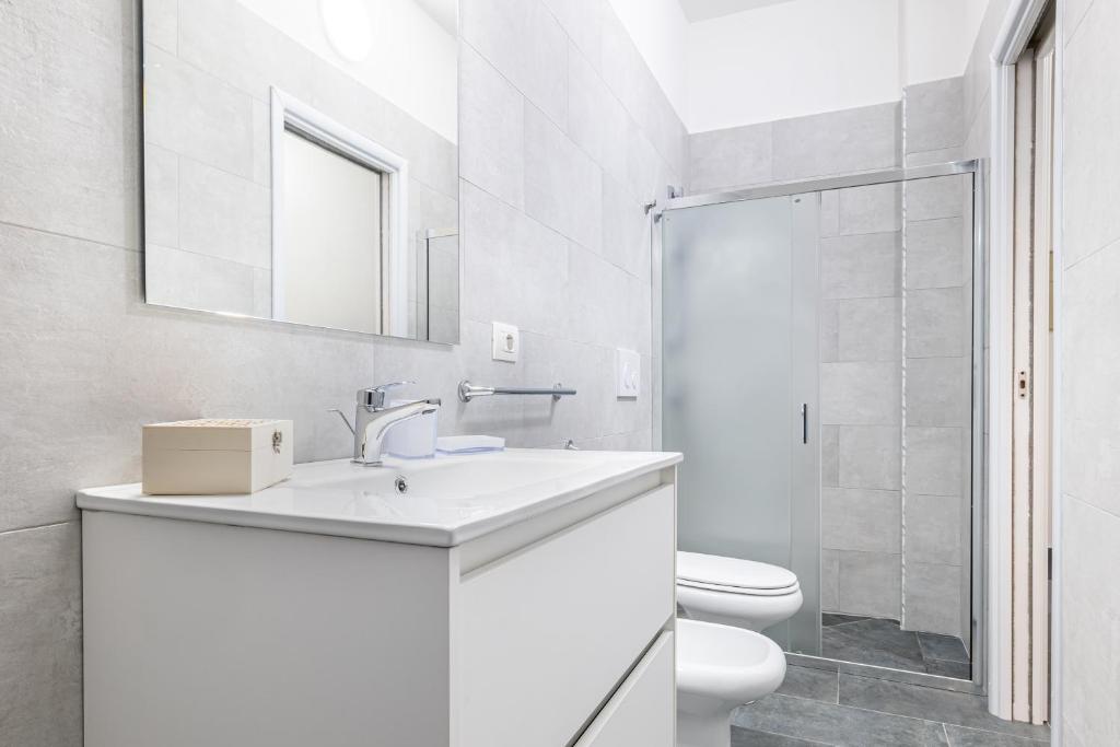 Koupelna v ubytování Deva Room