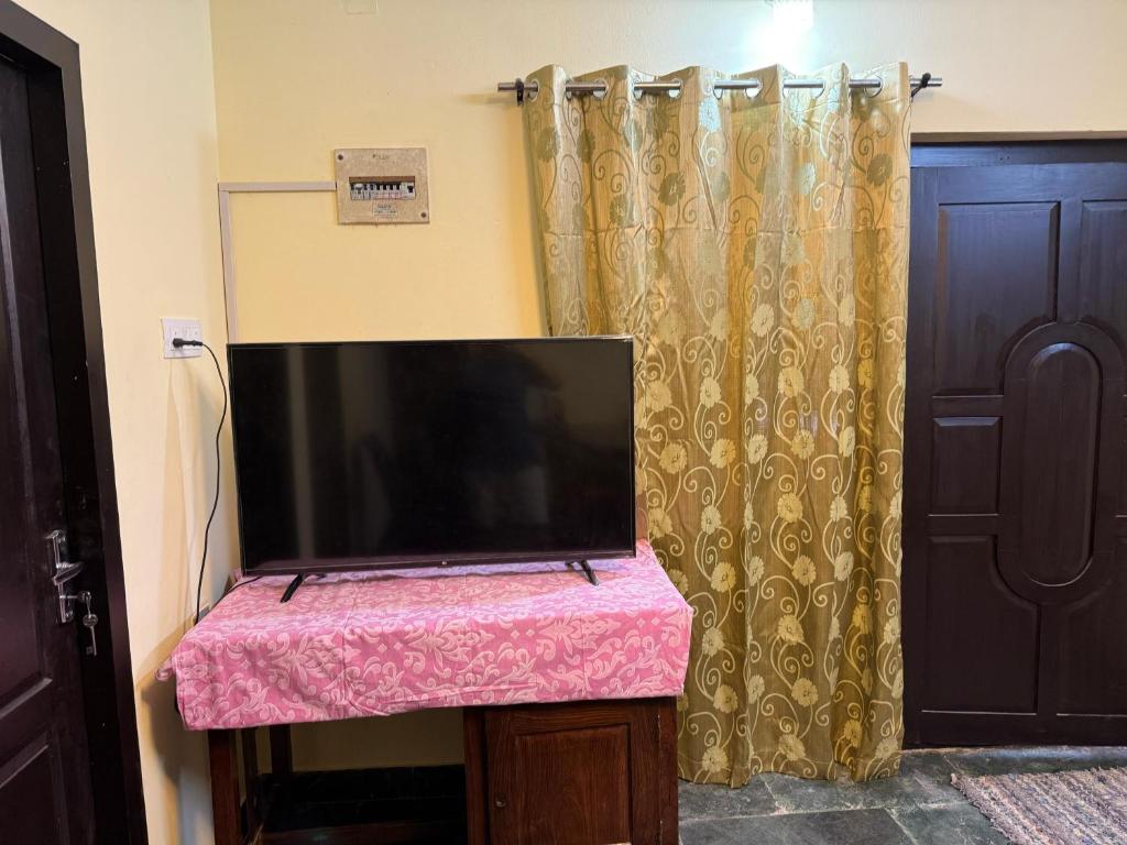 TV a/nebo společenská místnost v ubytování Bluebell Home