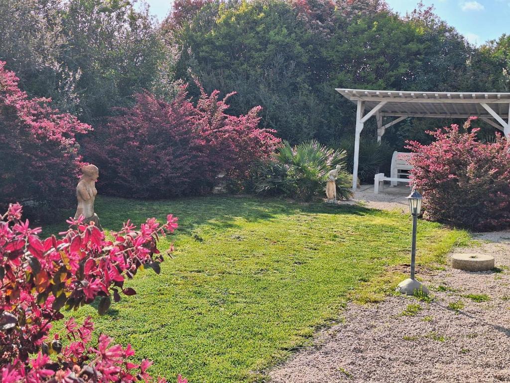 Zahrada ubytování Casa Mattia - B&B in Legno & Paglia