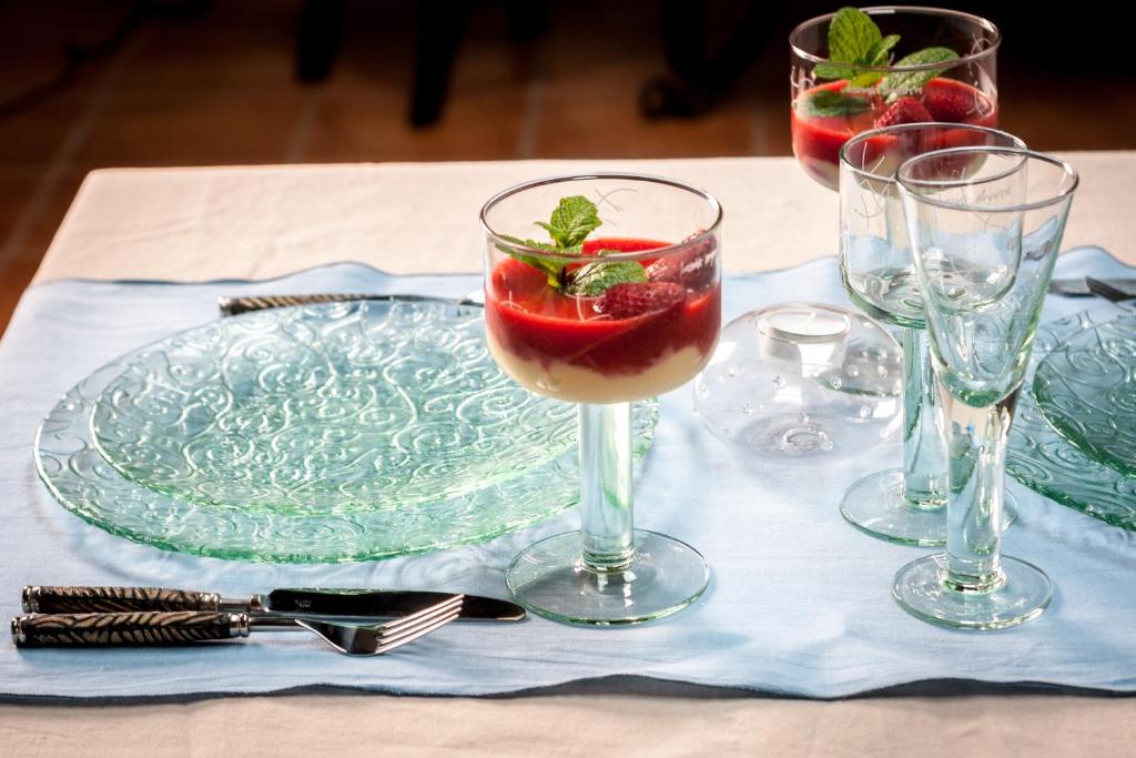 Nápoje v ubytování EcoVerode Hotel Emblemático Vegetariano Vegano