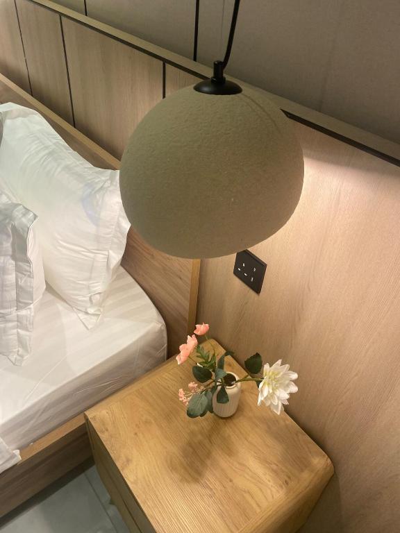 Postel nebo postele na pokoji v ubytování mariella 1