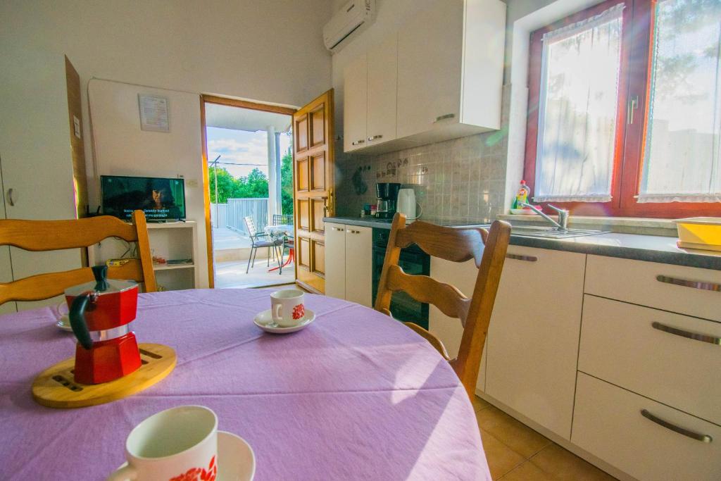 Kuchyňa alebo kuchynka v ubytovaní Apartment Rino, only 30m from the sea