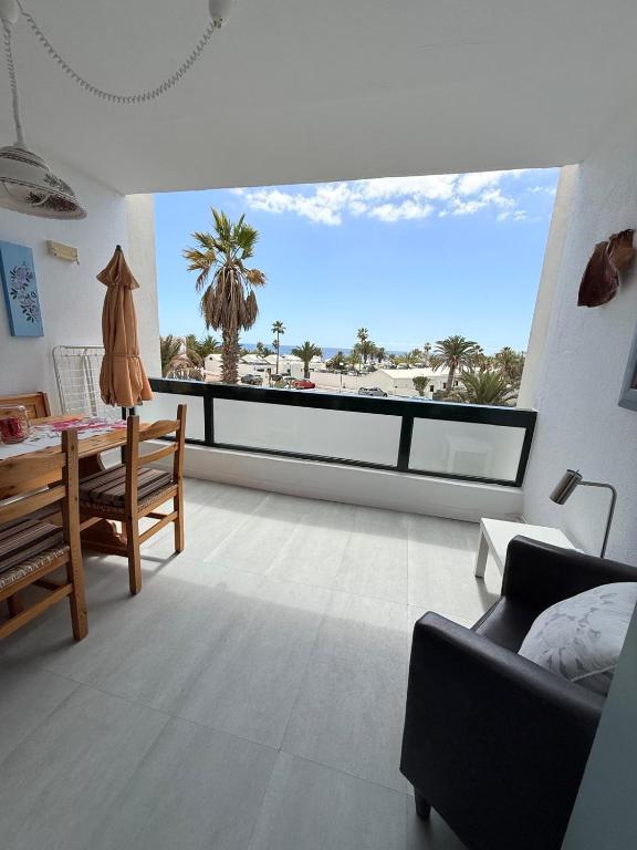 Balkón nebo terasa v ubytování Al Sole Studios residence Playa Roca