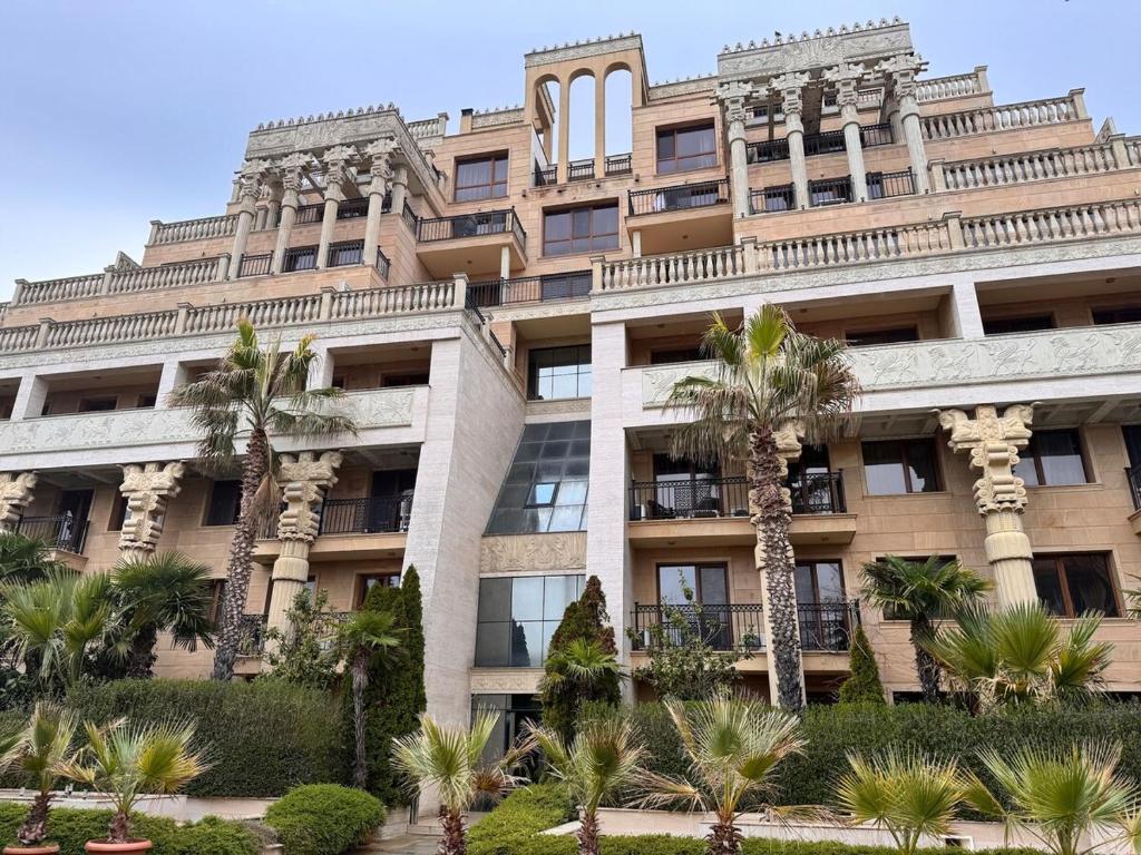 Bygningen som lejligheden ligger i