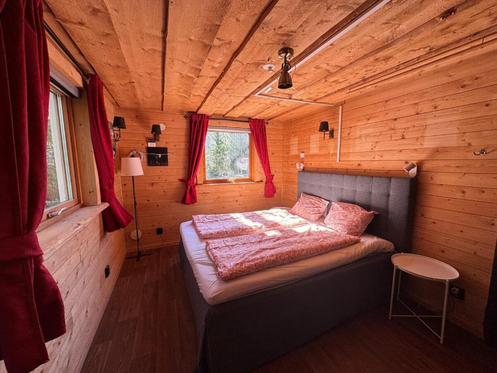 Postel nebo postele na pokoji v ubytování Forest nest