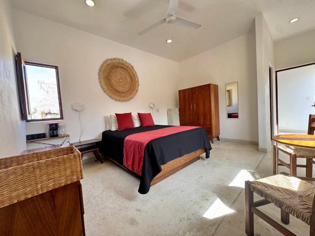 Postel nebo postele na pokoji v ubytování Casa Cora