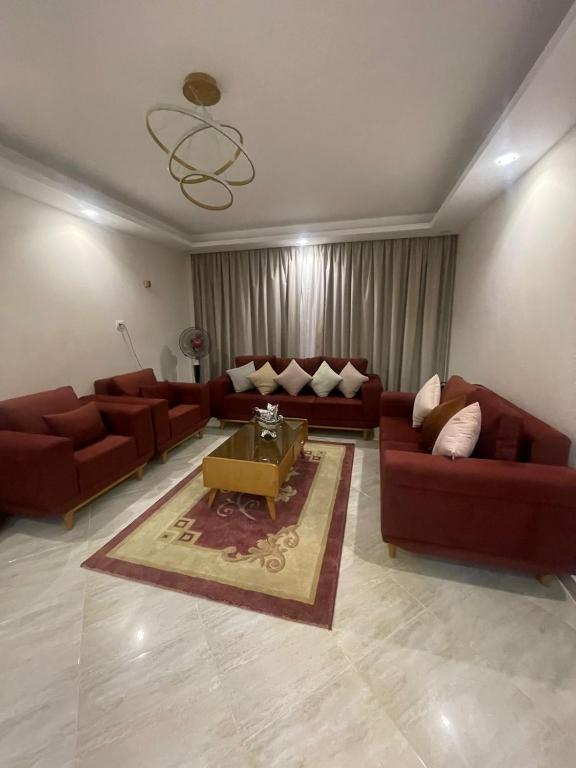 Posezení v ubytování La Casa Chic retreat New cairo