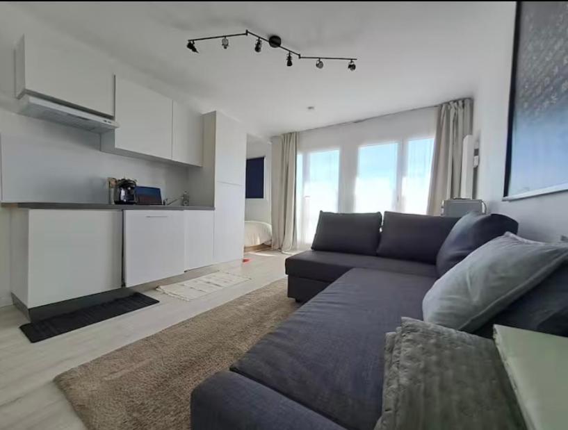 Χώρος καθιστικού στο Studio belle vue