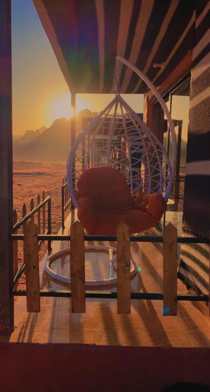 Üldine mäevaade või majutusasutusest Wadi Rum albasli camp pildistatud vaade