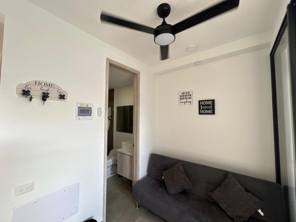 Zona de estar de Apartamento 308 Coralina suites