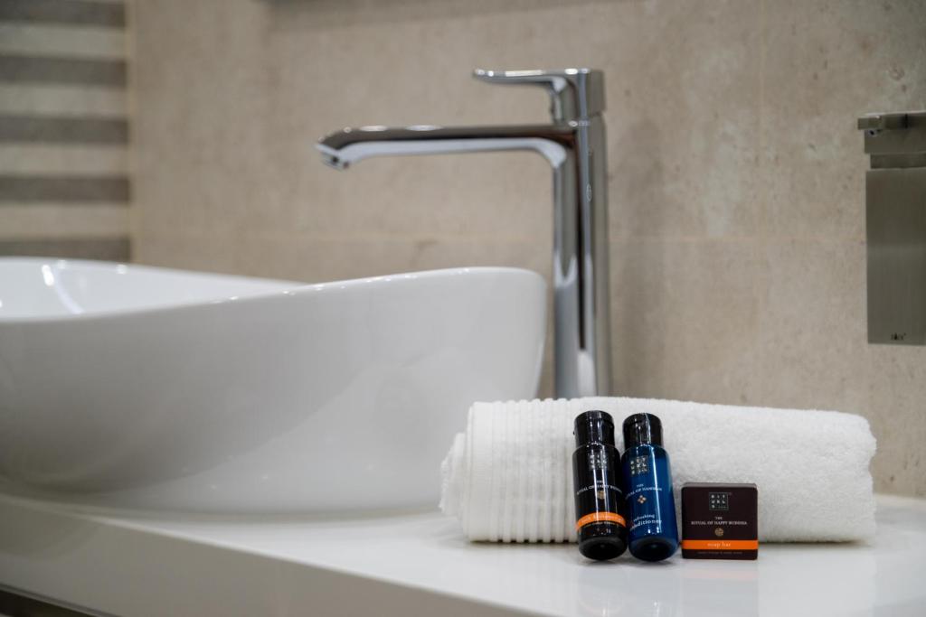 Koupelna v ubytování Hotel - Teranea City Hvar