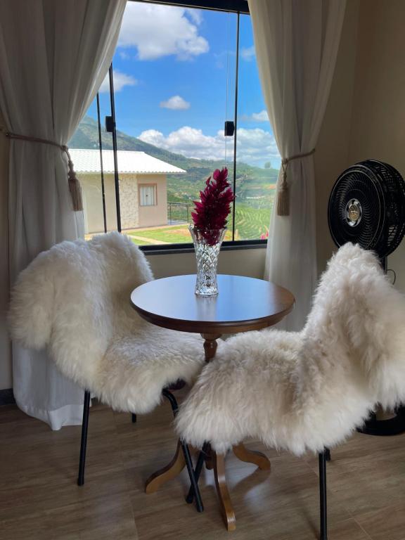 Posezení v ubytování Mirante das Montanhas
