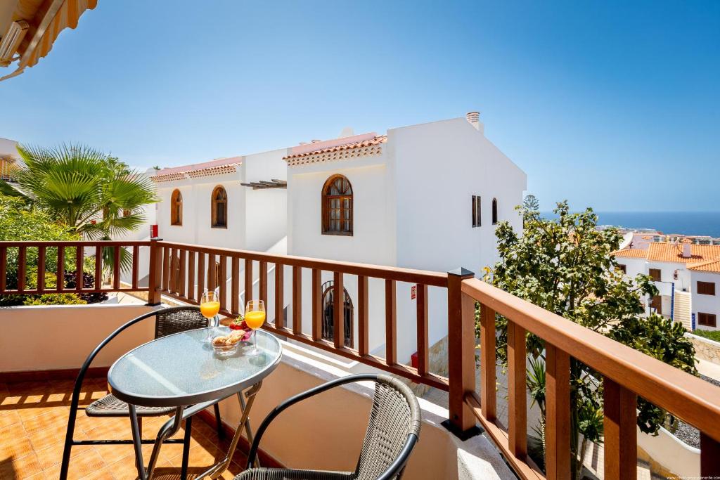 Balkón nebo terasa v ubytování Las Bouganvillas Ocean View