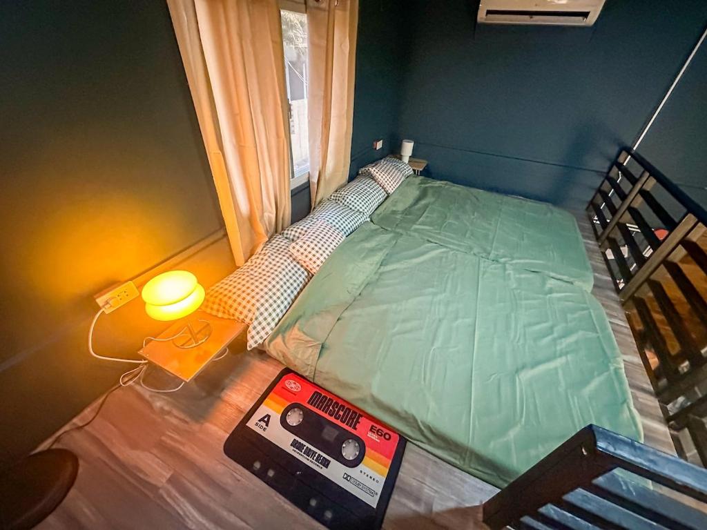 Postel nebo postele na pokoji v ubytování Stylish Loft Near Masa San Juan
