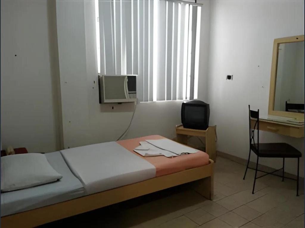TV a/nebo společenská místnost v ubytování Hotel Mikka