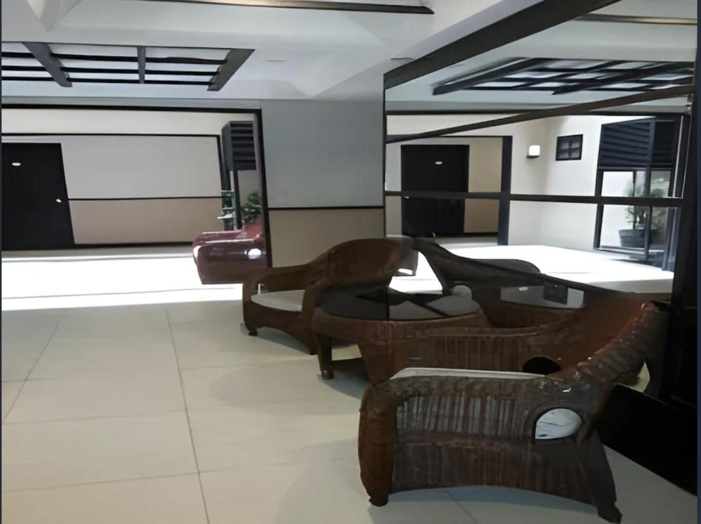 Posezení v ubytování Hotel Mikka