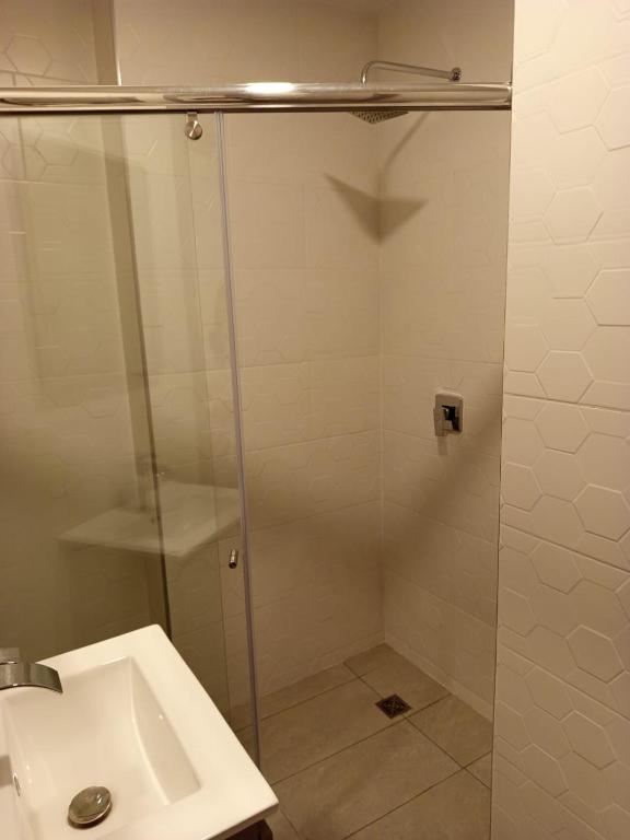 Koupelna v ubytování HOTEl SARÒN