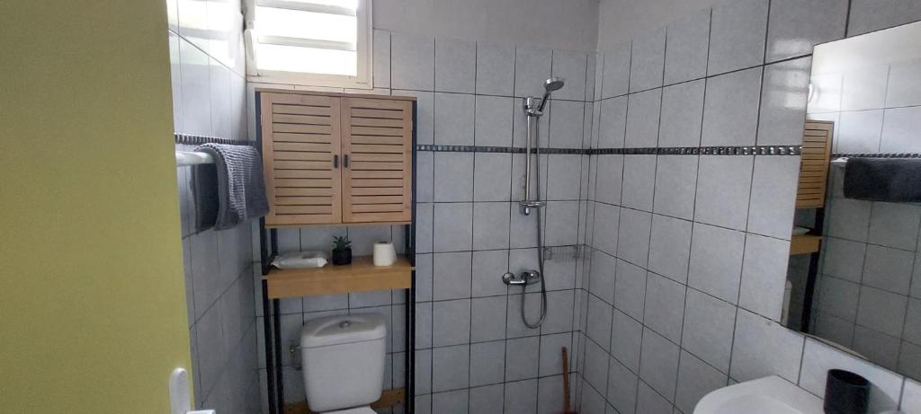 Koupelna v ubytování Studio au Vert Pré