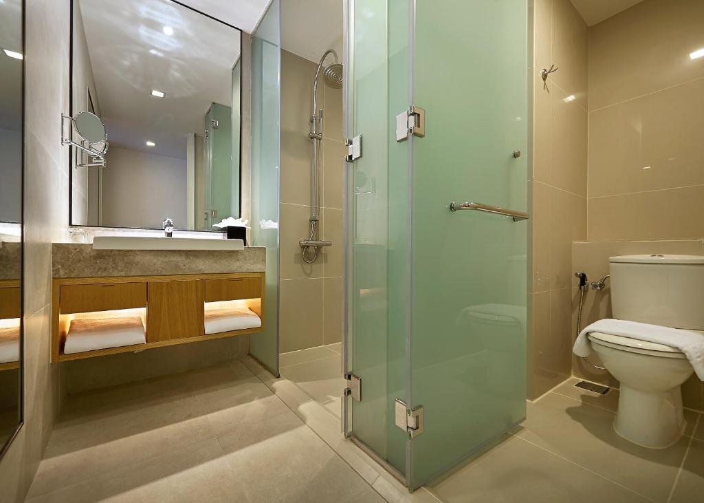 Koupelna v ubytování ANSA Hotel Kuala Lumpur