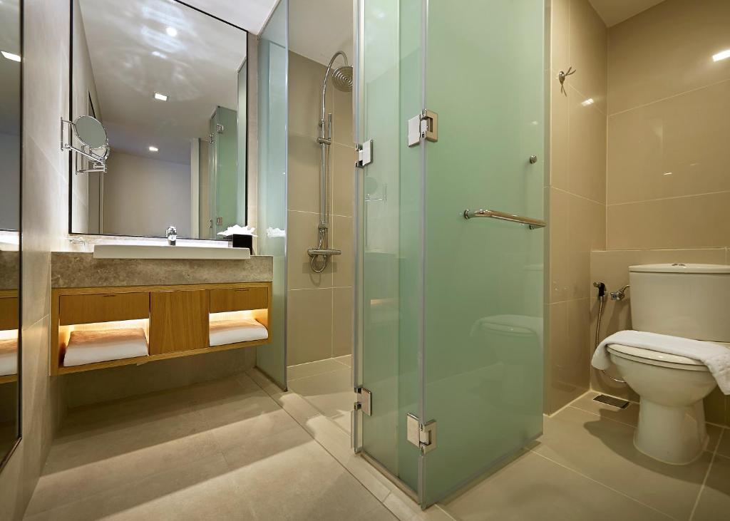 Koupelna v ubytování ANSA Hotel Kuala Lumpur