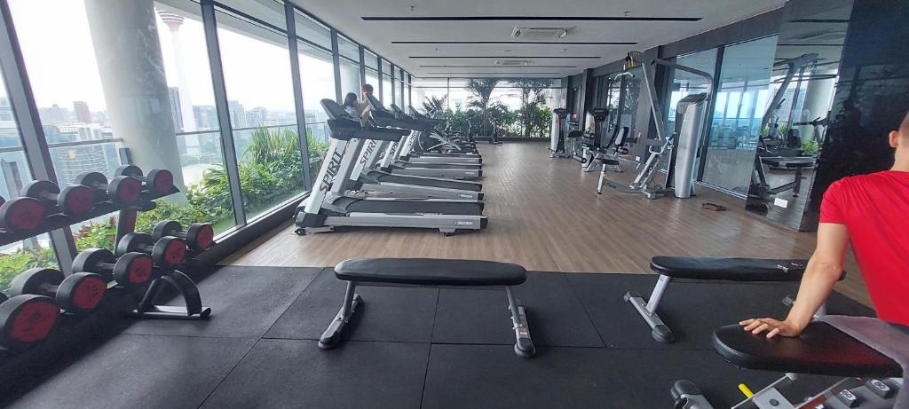 Fitness centrum a/nebo fitness zařízení v ubytování The Colony By Infinitum Flixses